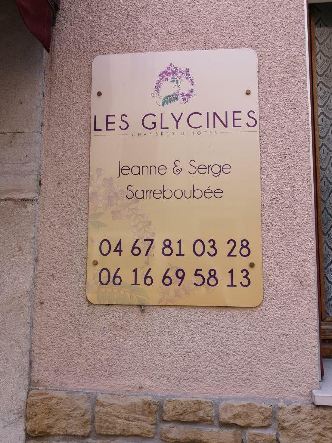 Bed and Breakfast Les Glycines Le Vigan  Exterior foto